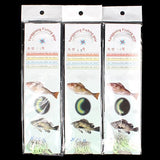 30pcs Fishhooks Night Light Hooks Outdoor Sports Luminous Fishing Tackle Fishhook