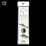 30pcs Fishhooks Night Light Hooks Outdoor Sports Luminous Fishing Tackle Fishhook