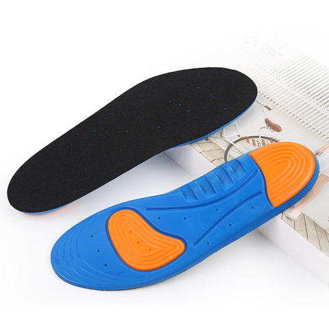 1 Pair Unisex Insoles Basketball Breathable Shock Absorption Sports Shoe Pads