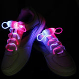 LED Flash Luminous Light Up Glow Strap Shoelace Shoe Laces Party Disco Decor - ENSEIGNE DENIS