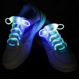 LED Flash Luminous Light Up Glow Strap Shoelace Shoe Laces Party Disco Decor - ENSEIGNE DENIS