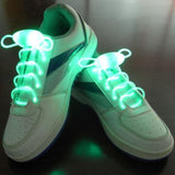 LED Flash Luminous Light Up Glow Strap Shoelace Shoe Laces Party Disco Decor - ENSEIGNE DENIS