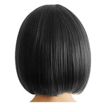 Women Fashion Short Straight Hair Full Cosplay Party Bob Hair Evening Party Wig