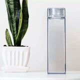 Outdoor Travel Portable Water Bottle Rectangle Shape Leak-Proof Drink Cup Kettle