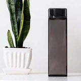 Outdoor Travel Portable Water Bottle Rectangle Shape Leak-Proof Drink Cup Kettle