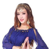 Women Headwear Belly Dance Accessories Costume Dancing Sequins Hair Band