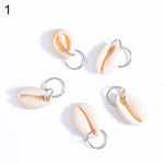 5/10Pcs Punk Women Hip-Hop Braid Hand Cross Shell Leaf Ring Hair Clips Accessory