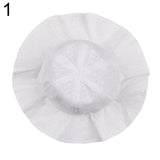 Lovely Toddler Infant Baby Girl Summer Wide Brim Sun Protection Beach Cotton Hat