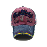 Fashion Sport Letters Washed Hat Casual Men Women Adjustable Cotton Baseball Cap - ENSEIGNE DENIS