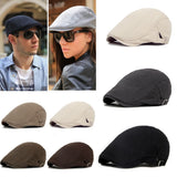 Men's Retro Casual Ivy Hat Summer Winter Golf Newsboy Driving Cabbie Flat Cap