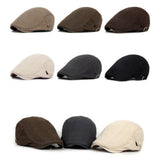 Men's Retro Casual Ivy Hat Summer Winter Golf Newsboy Driving Cabbie Flat Cap