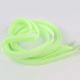 1 Pair Sport Shoes Lace Polyester Neon Color Luminous Fluorescent Shoelaces