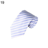 Men's Fashion Striped Classic Necktie Business Style Grid Tie Suit Accessory