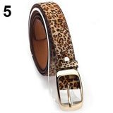 Fashion Women Faux Leather Alloy Pin Buckle Waist Strap Belt Slim Waistband - ENSEIGNE DENIS