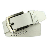Men's Fashion Casual Faux Leather Hollow Waistband Waist Belt Business Gift - ENSEIGNE DENIS