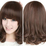 Women's Fashion Heat Resistant Long Curly Wig Hair Cosplay Costume Full Wigs