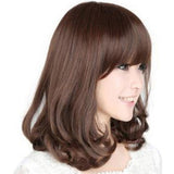 Women's Fashion Heat Resistant Long Curly Wig Hair Cosplay Costume Full Wigs