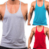 Hot Men's Sleeveless Singlets Muscle Vest Gym Fitness Workout Tank Top