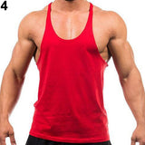 Hot Men's Sleeveless Singlets Muscle Vest Gym Fitness Workout Tank Top