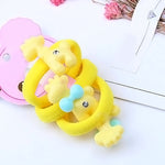 6Pcs Baby Toddler Girl Cartoon Animal Fruit Ponytail Holder Hair Rope Ring Tie