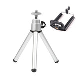 Mini Stand Tripod Mount With Phone Holder For Gopro 5 4 Session Yi Nikon Camera Tripod For iphone 7 Samsung Xiaomi Mobile