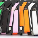 Unisex Elastic Y-Shape Braces Men's Women's Adjustable Clip-on Suspenders - ENSEIGNE DENIS