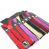 Unisex Elastic Y-Shape Braces Men's Women's Adjustable Clip-on Suspenders - ENSEIGNE DENIS