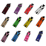 Unisex Elastic Y-Shape Braces Men's Women's Adjustable Clip-on Suspenders - ENSEIGNE DENIS