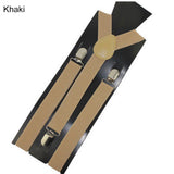 Unisex Elastic Y-Shape Braces Men's Women's Adjustable Clip-on Suspenders - ENSEIGNE DENIS