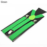 Unisex Elastic Y-Shape Braces Men's Women's Adjustable Clip-on Suspenders - ENSEIGNE DENIS