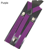 Unisex Elastic Y-Shape Braces Men's Women's Adjustable Clip-on Suspenders - ENSEIGNE DENIS
