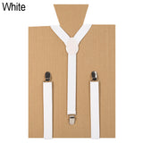 Unisex Elastic Y-Shape Braces Men's Women's Adjustable Clip-on Suspenders - ENSEIGNE DENIS