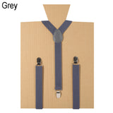 Unisex Elastic Y-Shape Braces Men's Women's Adjustable Clip-on Suspenders - ENSEIGNE DENIS