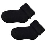Winter Toddler Baby Boy Girl Solid Color Thicken Warm Stretchy Thermal Socks