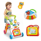 Baby Stroller Music Walker Toy Anti-rollover Learning Walking Infant Trolley