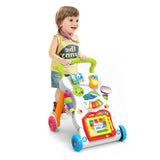 Baby Stroller Music Walker Toy Anti-rollover Learning Walking Infant Trolley
