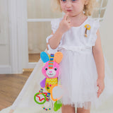 Cute Bird/Butterfly/Rabbit Doll Baby Crib Bed Soft Hanging Rattles Stroller Toy