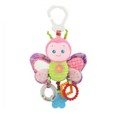 Cute Bird/Butterfly/Rabbit Doll Baby Crib Bed Soft Hanging Rattles Stroller Toy