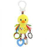 Cute Bird/Butterfly/Rabbit Doll Baby Crib Bed Soft Hanging Rattles Stroller Toy