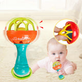 Rattle Toy Baby Intelligence Grasping Gums Hand Bell Sound Funny Birthday Gift