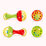 Rattle Toy Baby Intelligence Grasping Gums Hand Bell Sound Funny Birthday Gift