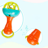 Rattle Toy Baby Intelligence Grasping Gums Hand Bell Sound Funny Birthday Gift