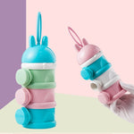 3-Layer Portable Baby Formula Feeding Dispenser Container Storage Milk Powder Box