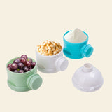 3-Layer Portable Baby Formula Feeding Dispenser Container Storage Milk Powder Box