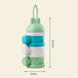 3-Layer Portable Baby Formula Feeding Dispenser Container Storage Milk Powder Box