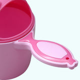 Bathroom Children Baby Shower Shampoo Rinse Cup Cartoon Bear Hair Washing Spoon