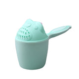 Bathroom Children Baby Shower Shampoo Rinse Cup Cartoon Bear Hair Washing Spoon