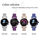 Smart Watch Fashion Women 3D Diamond Glass Heart Rate Blood Pressure Sleep Monitor Smartwatch Best Gift - ENSEIGNE DENIS
