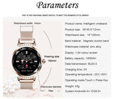 Smart Watch Fashion Women 3D Diamond Glass Heart Rate Blood Pressure Sleep Monitor Smartwatch Best Gift - ENSEIGNE DENIS