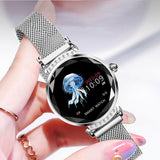 Smart Watch Fashion Women 3D Diamond Glass Heart Rate Blood Pressure Sleep Monitor Smartwatch Best Gift - ENSEIGNE DENIS